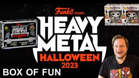 heavy metal box of fun|First Looks & New Details About Funko’s Heavy Metal Halloween .